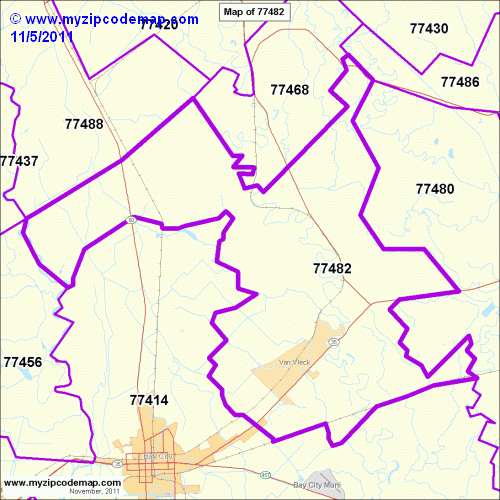 map of 77482