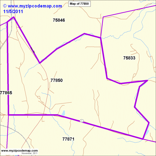 map of 77850