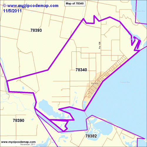 map of 78340