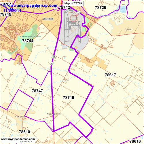 map of 78719