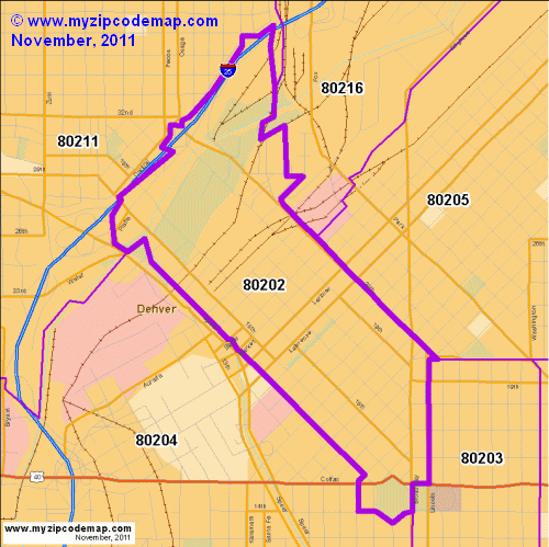 map of 80202