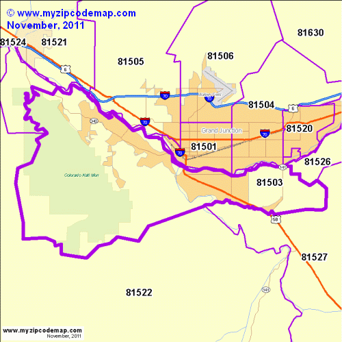 map of 81503