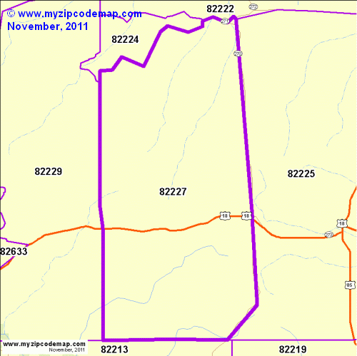 map of 82227