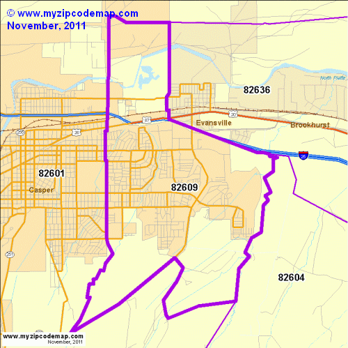 map of 82609