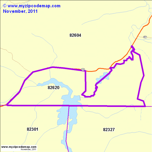map of 82620