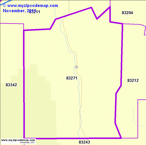 map of 83271