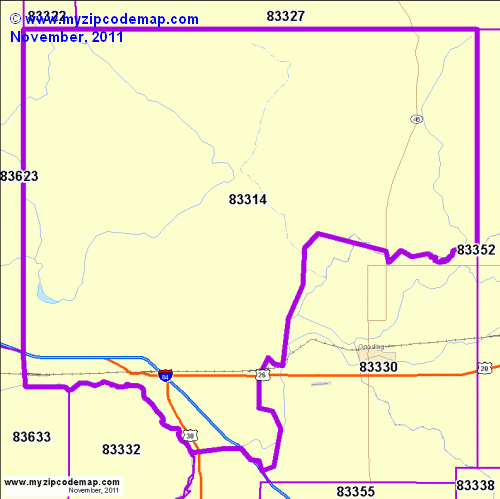 map of 83314