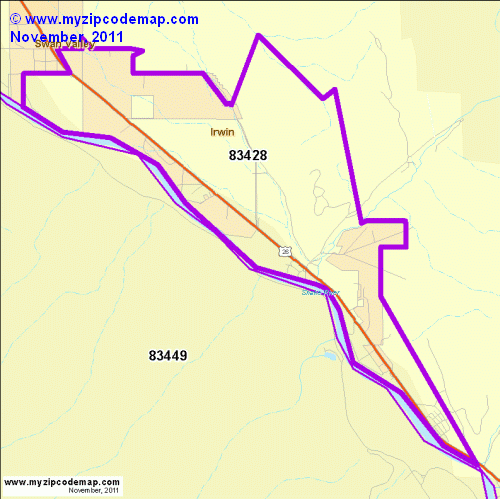 map of 83428