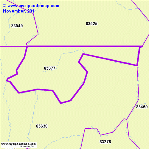 map of 83677