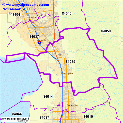 map of 84025
