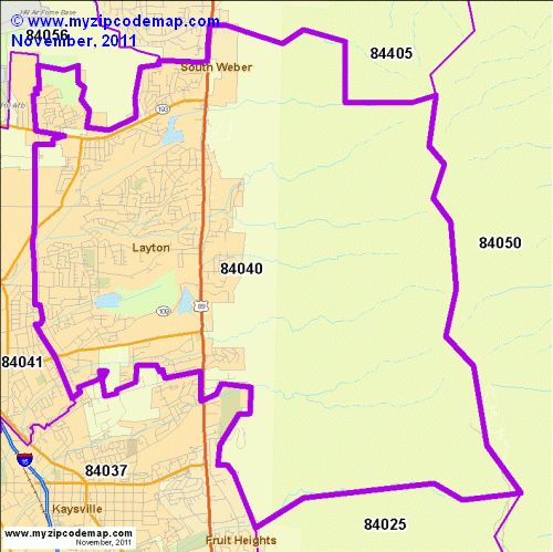 map of 84040
