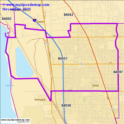 map of 84057