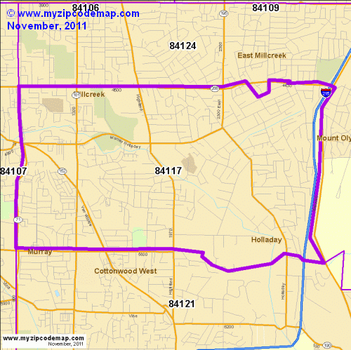 map of 84117