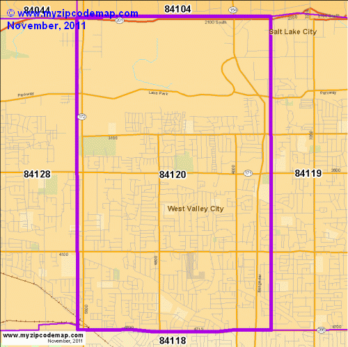 map of 84120