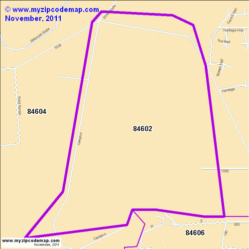 map of 84602