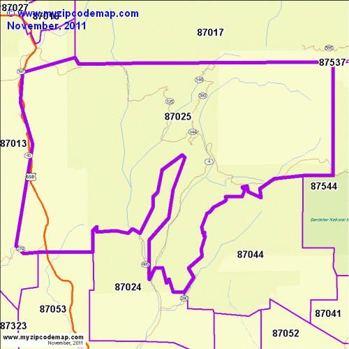 map of 87025