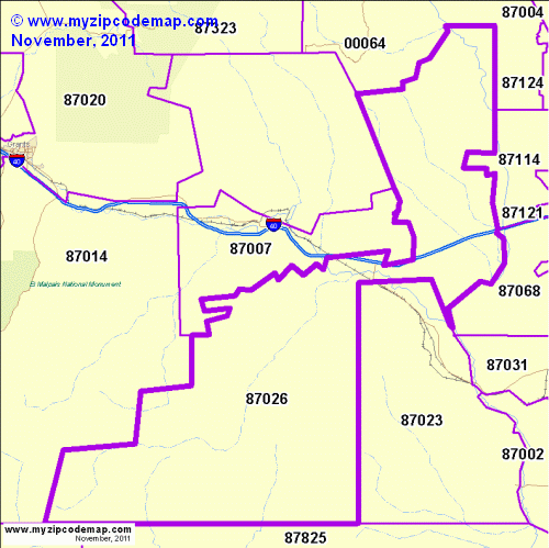 map of 87026