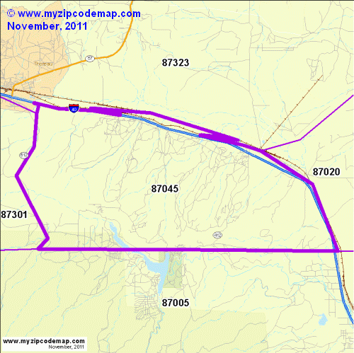 map of 87045