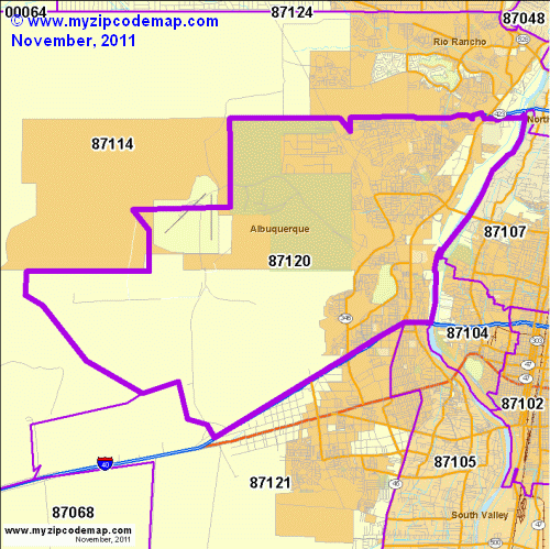 map of 87120