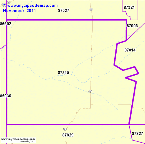 map of 87315