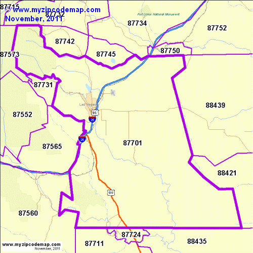 map of 87701