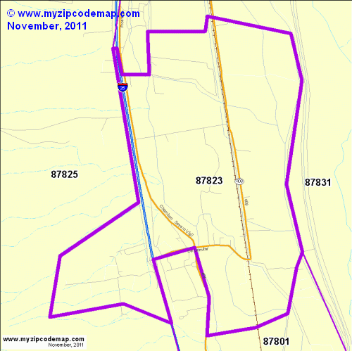 map of 87823