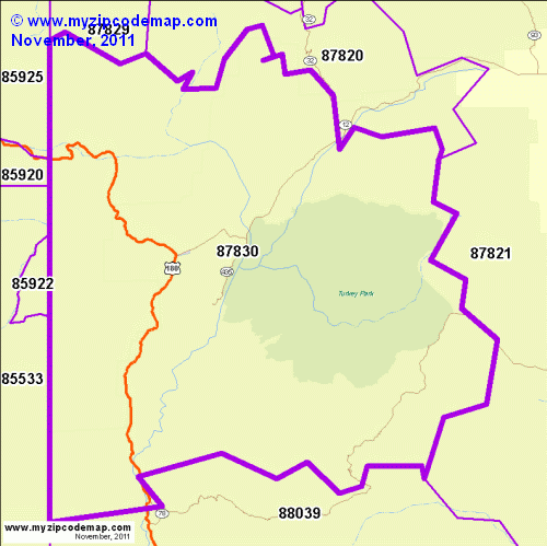 map of 87830