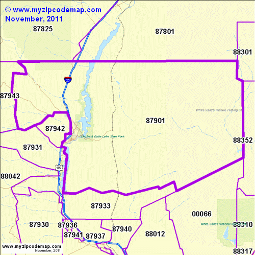 map of 87901