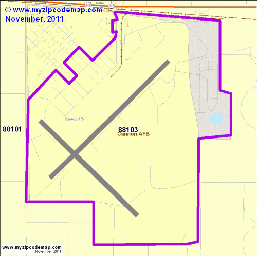 map of 88103