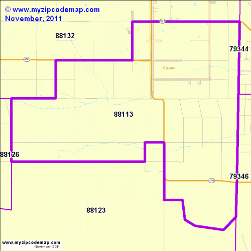 map of 88113