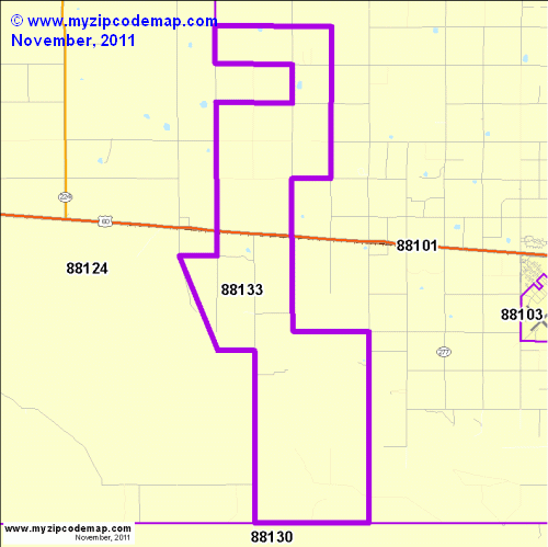 map of 88133