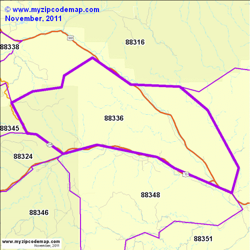 map of 88336