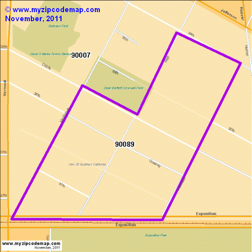 map of 90089