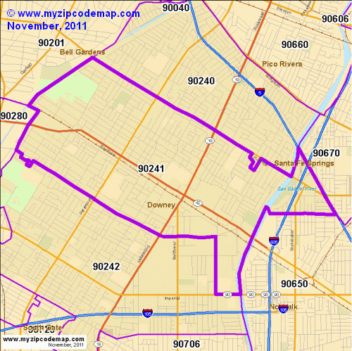 map of 90241