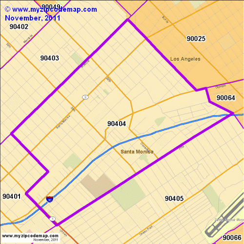 map of 90404