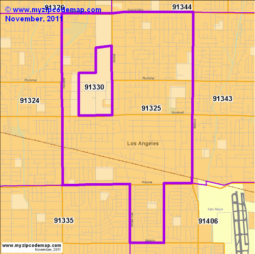 map of 91325