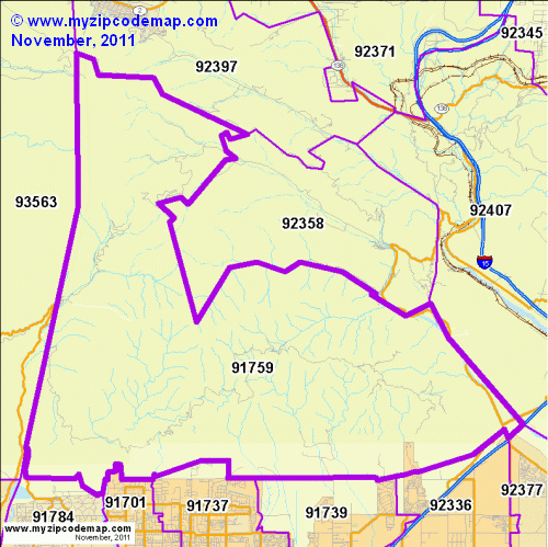 map of 91759