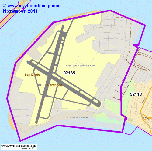 map of 92135