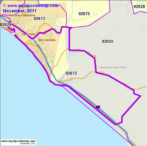 map of 92672