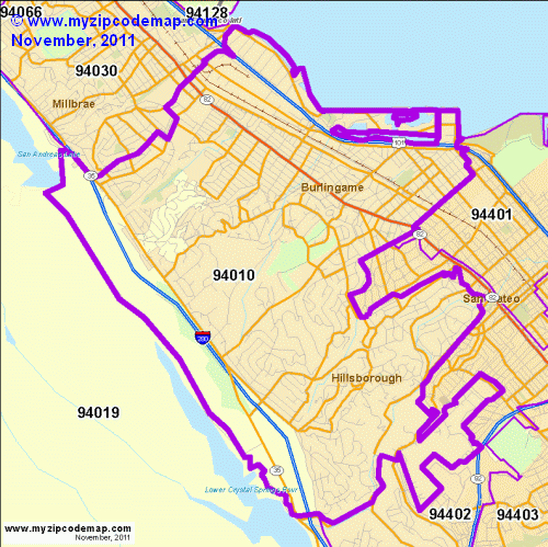 map of 94010