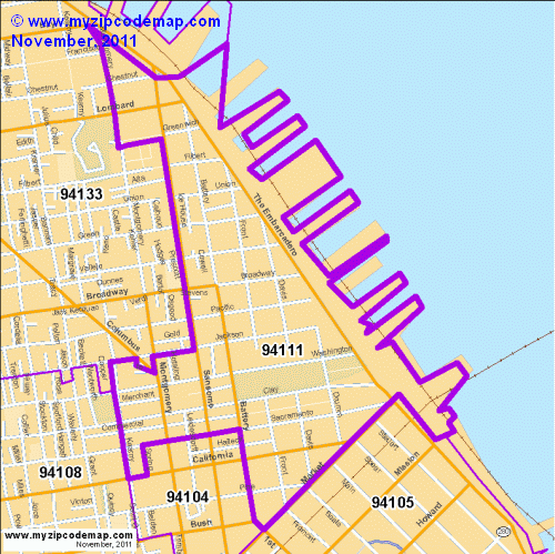 map of 94111