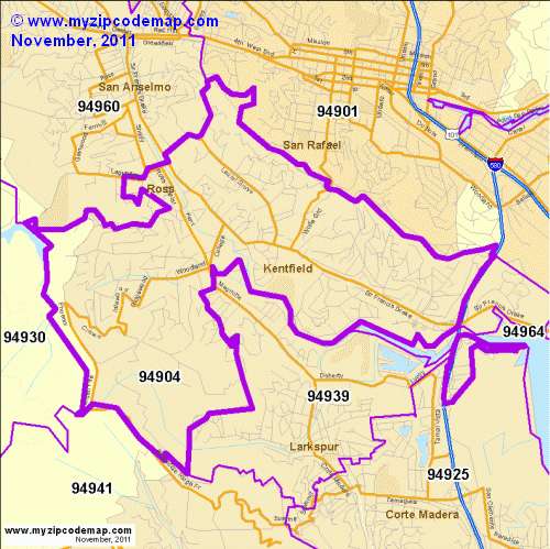 map of 94904