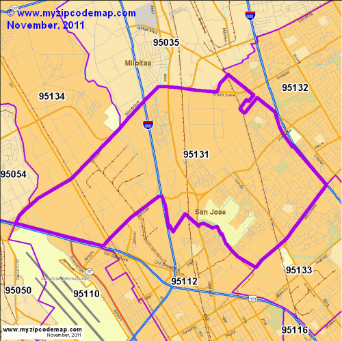 map of 95131
