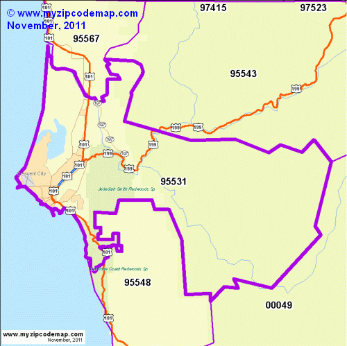 map of 95531