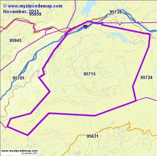 map of 95715