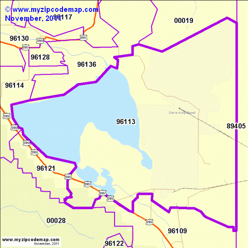map of 96113
