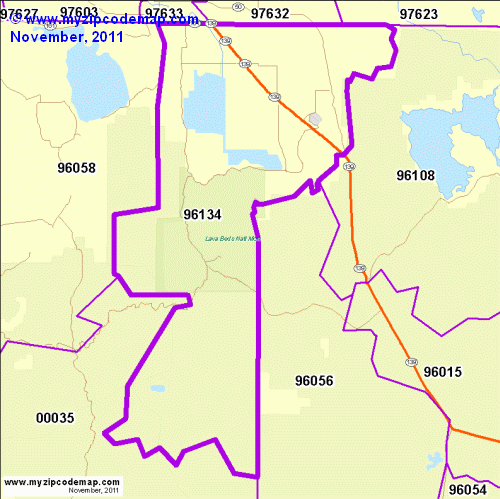 map of 96134