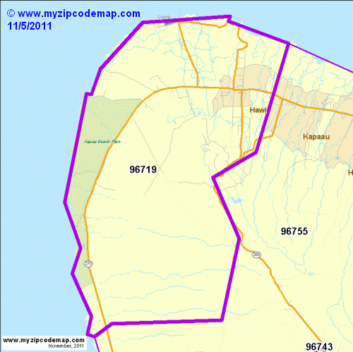 map of 96719