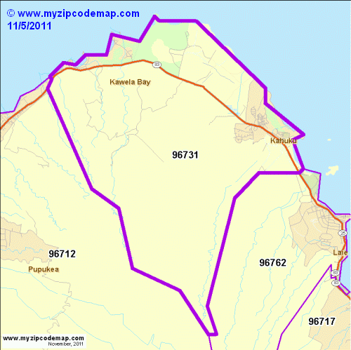 map of 96731