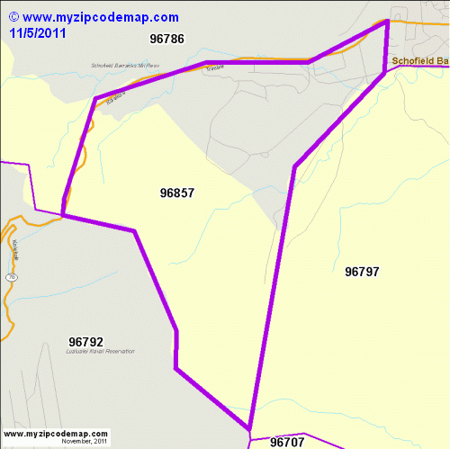 map of 96857